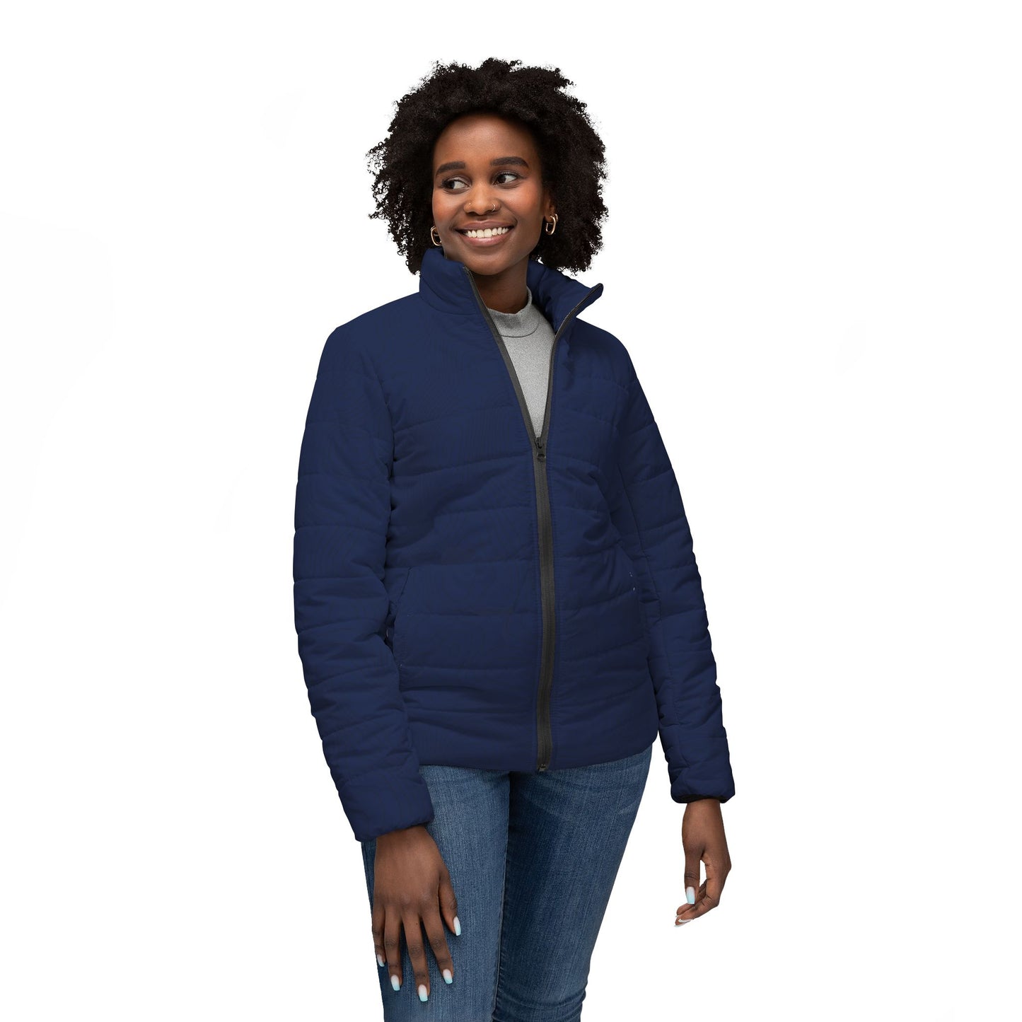 Women’s Puffer Jacket - Blue