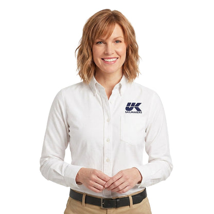 Unisex Long Sleeve Button-Down Shirt