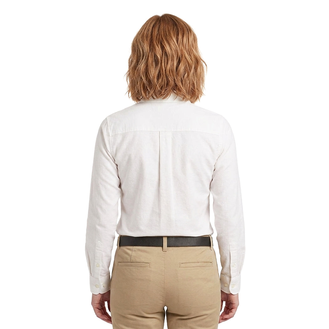 Unisex Long Sleeve Button-Down Shirt