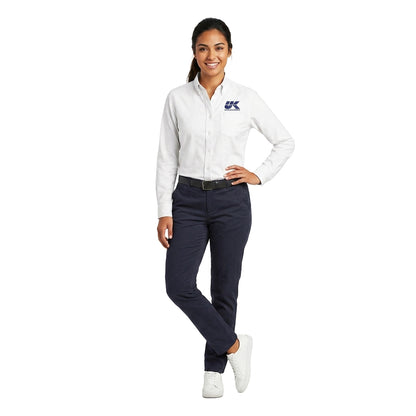 Unisex Long Sleeve Button-Down Shirt