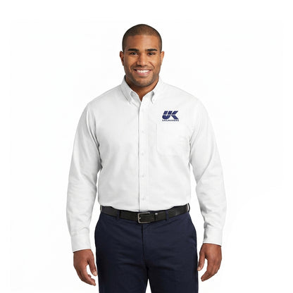 Unisex Long Sleeve Button-Down Shirt