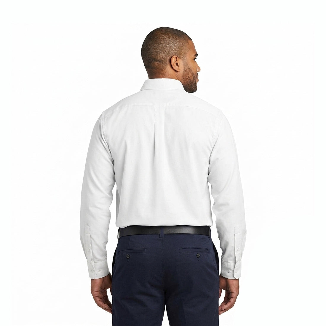 Unisex Long Sleeve Button-Down Shirt