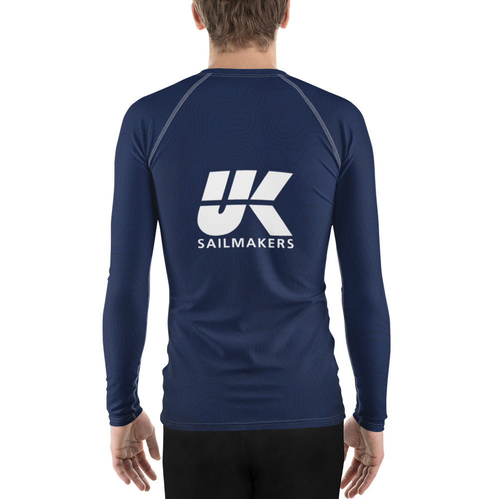Men's Rash Guard Blue Men's Rash Guard - Blue – UK Sailmakers