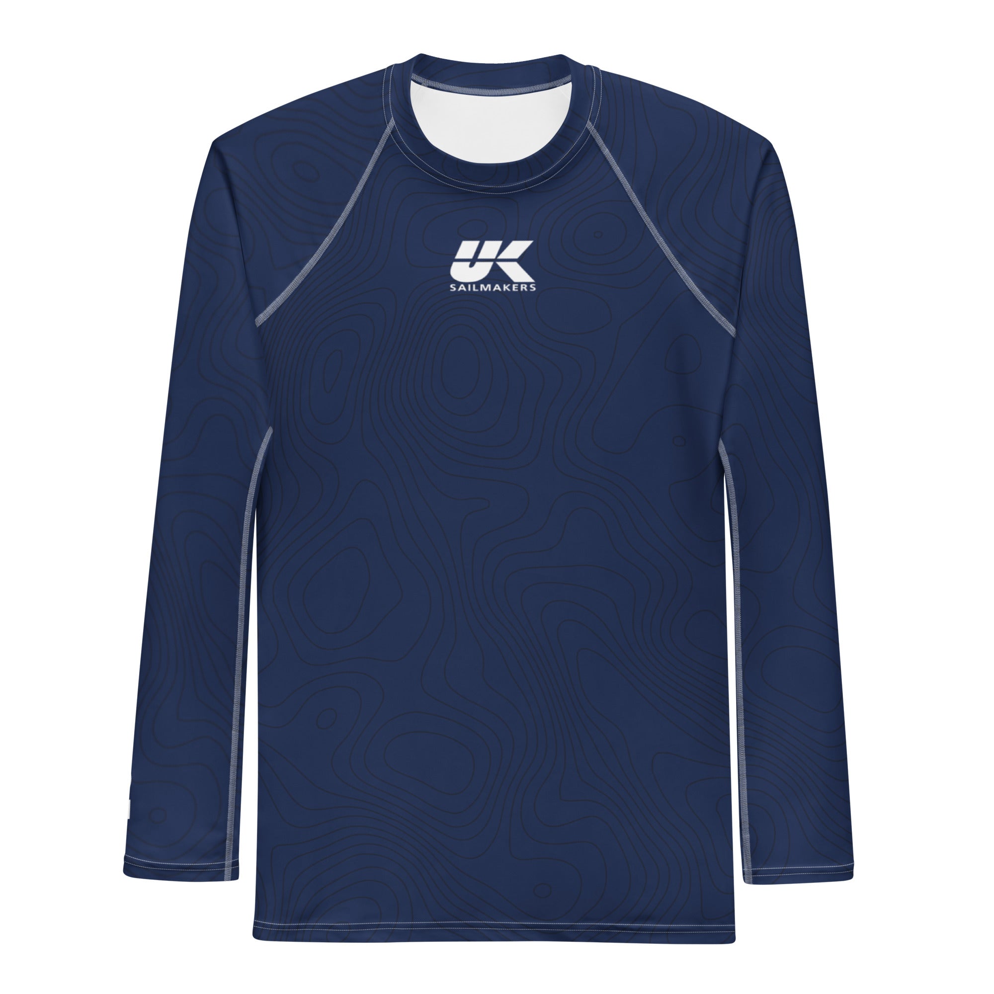 Men's Rash Guard Blue Men's Rash Guard - Blue – UK Sailmakers